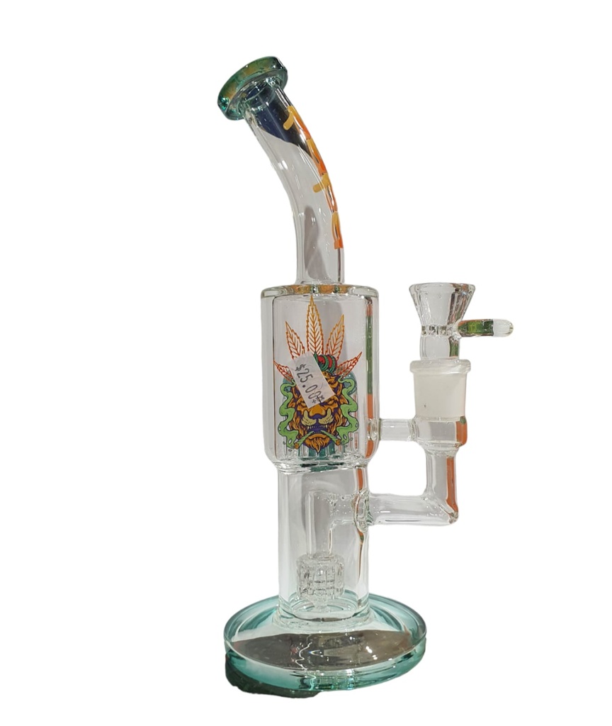 [Temp-SHP-000000508] Baba Cylider Shape Design Water Pipe 10'