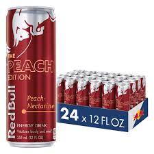[Temp-SHP-000004449] Red Bull 12oz 24pk deposit included (Peach)