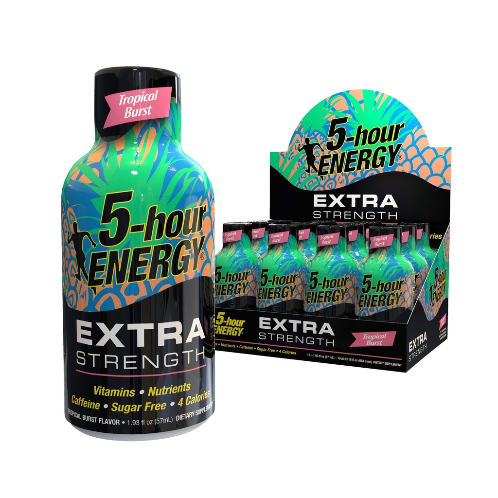 [Temp-SHP-000000050] 5-Hour Extra -12pk (Tropical Brust)