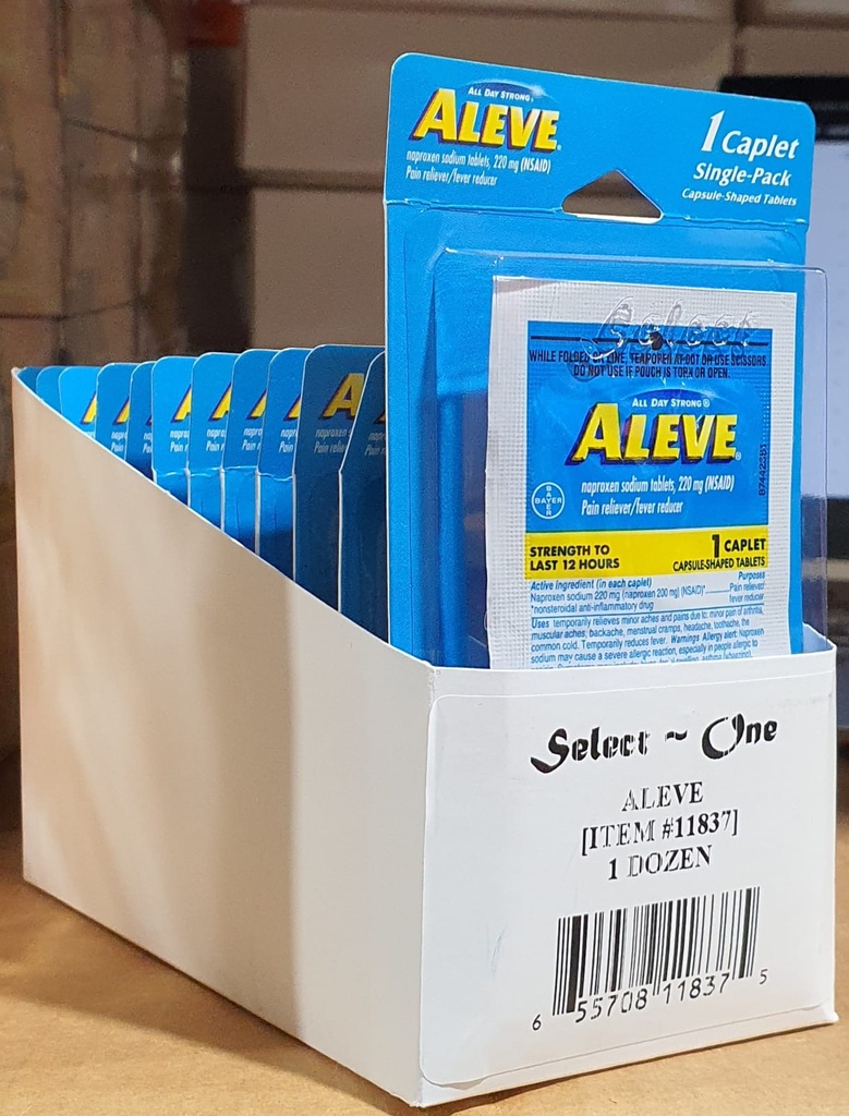 [Temp-SHP-000000262] Aleve Strength - 1 Dozen