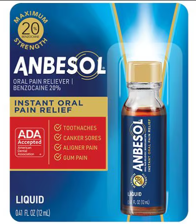 [Temp-SHP-000000403] Anbesol Liquid -0.41oz 6pk