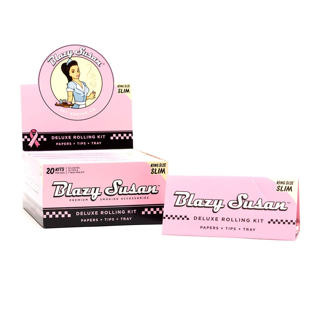 [Temp-SHP-000000747] Blazy Susan Rolling kit King size -20 kits (Pink)