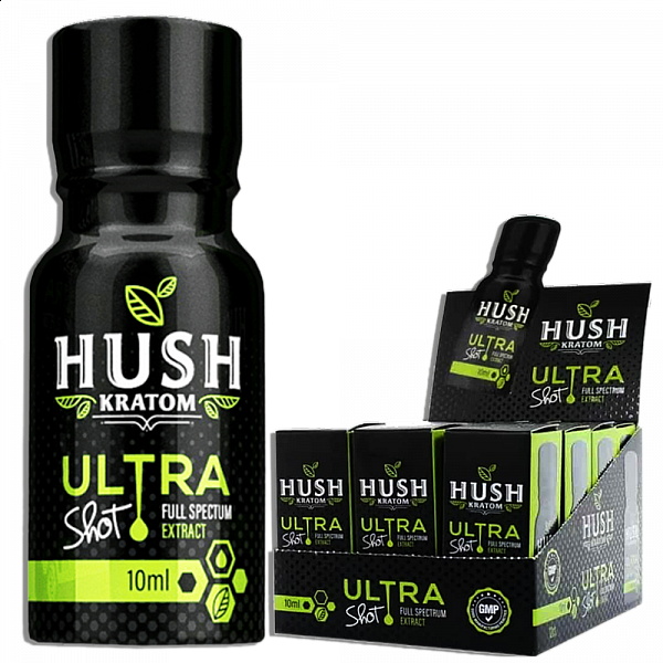 [Temp-SHP-000002427] Hush Kratom Ultra Coffee-12pk