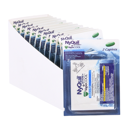 [Temp-SHP-000003758] NyQuil Severe 2 Caps  - 1 Dozen