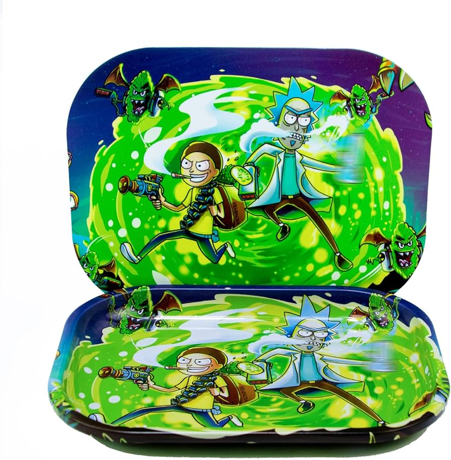 [Temp-SHP-000003483] Metal Tray With Magmatic Lid - Small