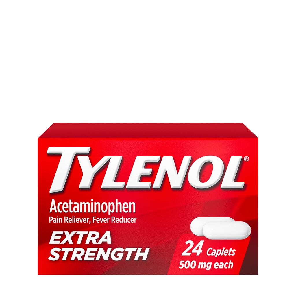 [Temp-SHP-000005726] Tylenol Extra Strength  24cap-6pk