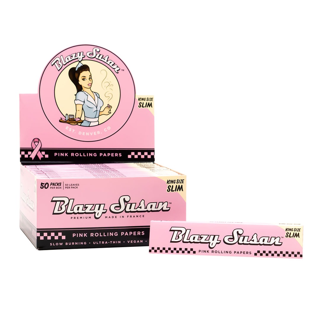 [Temp-SHP-000000738] Blazy Susan King size slim-50pk (Pink)