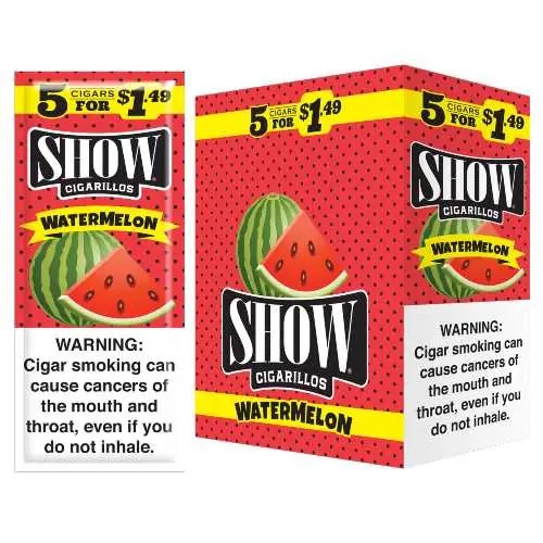 [Temp-SHP-000004761] Show Cigarillos 5 for $1.49 (Watermelon)