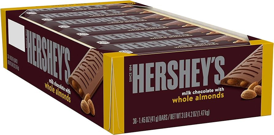 [Temp-SHP-000002232] Hershey's Choco & Almd -36CT