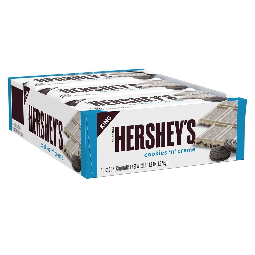 [Temp-SHP-000002236] Hershey's Cookies 'n' Cream KS -18CT