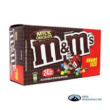 [Temp-SHP-000003567] M&M - Share Size 24CT (Milk Chocolate)