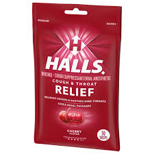 [Temp-SHP-000002151] Halls Relief Bag (Cherry)