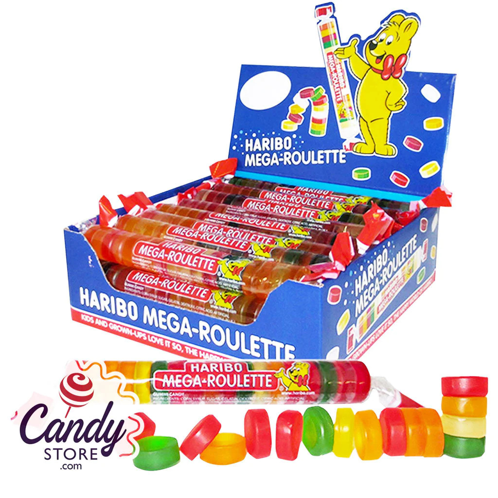 [Temp-SHP-000002196] Haribo Mega-Roulette 24ct