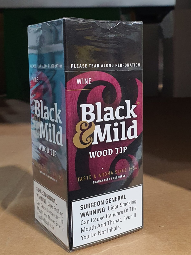 [Temp-SHP-000000717] Black & Mild WT 25ct (Wine, -)