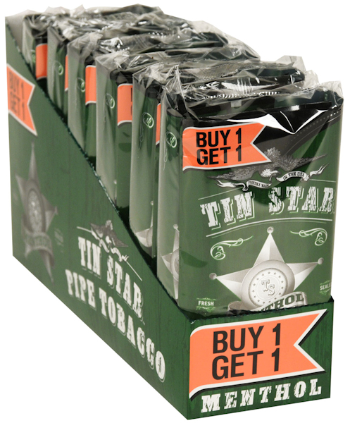 [Temp-SHP-000005490] Tin Star Pipe Tobacoo B1G1 (Menthol)