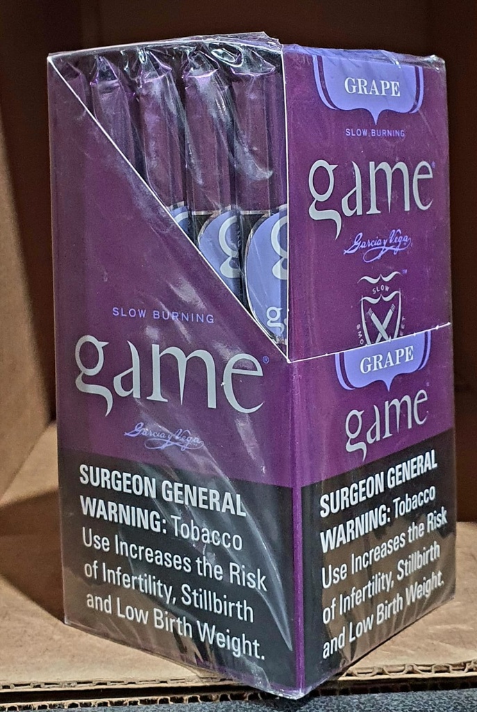 [Temp-SHP-000001878] Game 25 Cigars (Grape)
