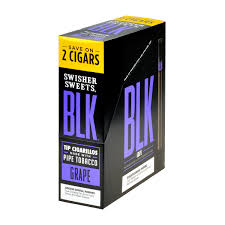 [Temp-SHP-000005331] Swisher Sweets BLK 2 cigar 15pk (Grape)