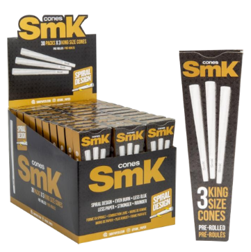 [Temp-SHP-000004897] SmK Cones Pre-Rolled -30pk (King Size, 3)