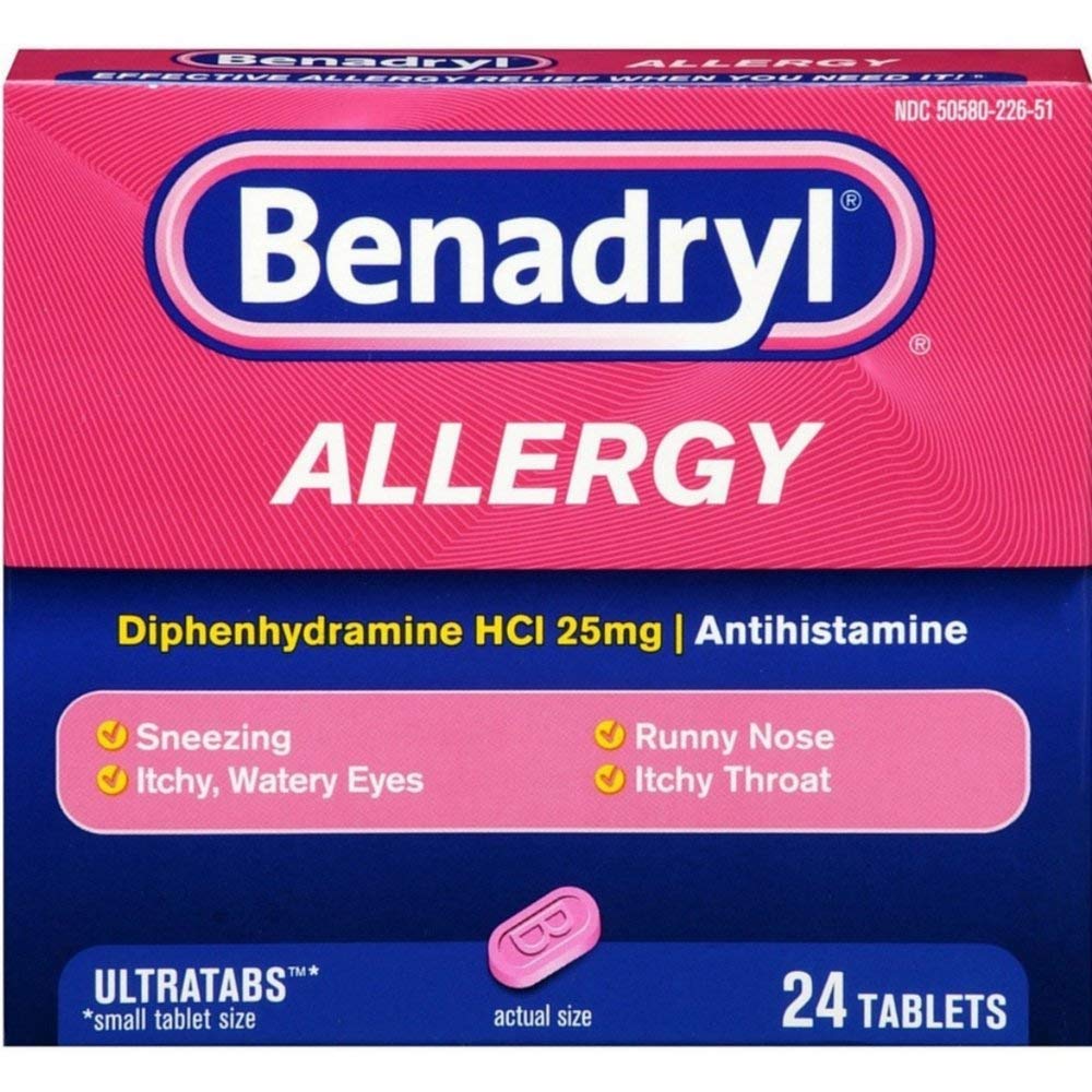 [Temp-SHP-000000644] Benadryl Allergy -24tab/6pk