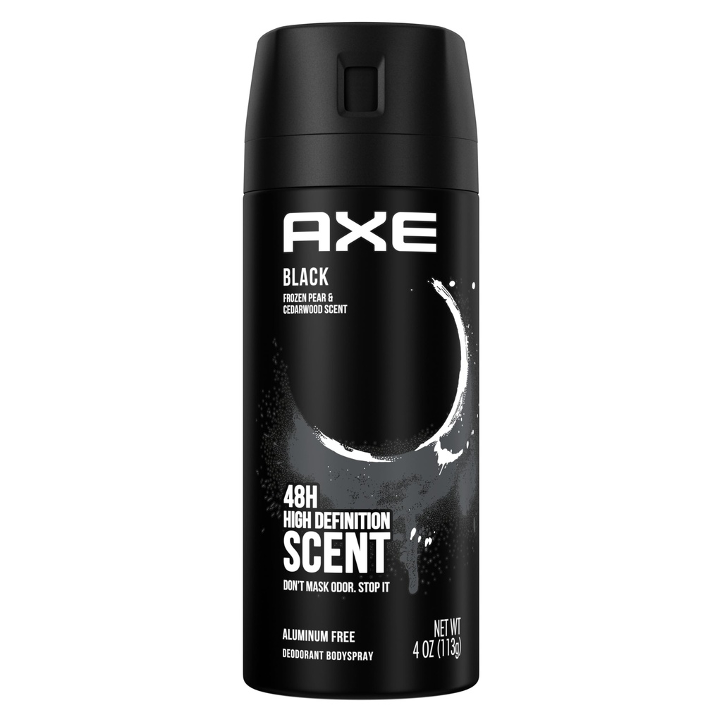[Temp-SHP-000000493] Axe Body Spray (Black)