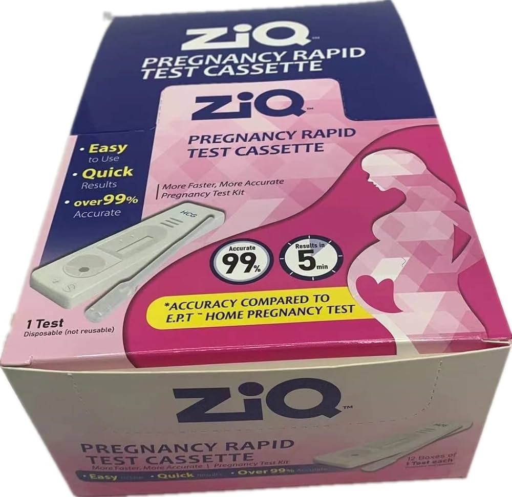 [Temp-SHP-000006150] ZiQ Pregnancy Test 12pk