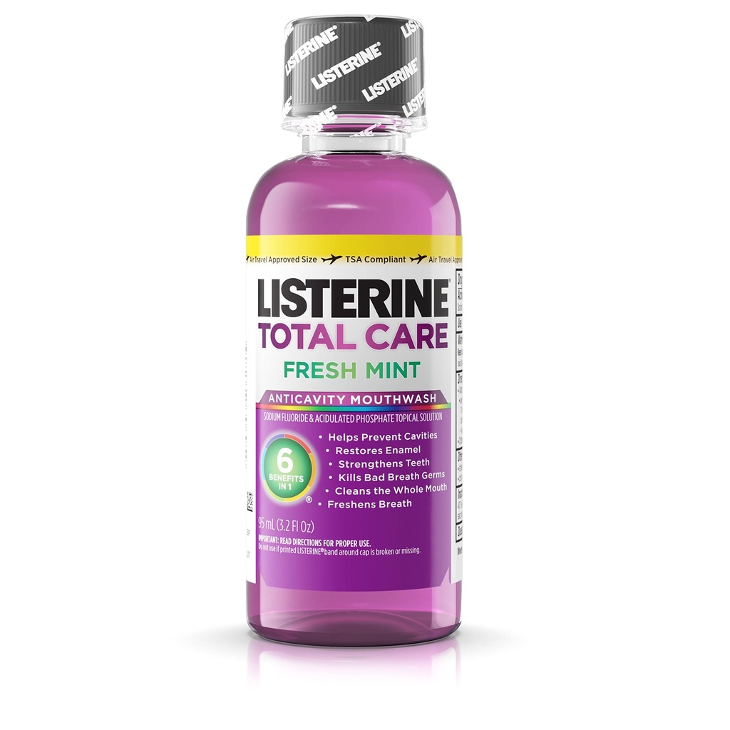 [Temp-SHP-000003032] Listerine Mouthwash 95ml 12pk (Fresh Mint)