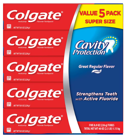 [Temp-SHP-000001342] Colgate 5 Value Pack