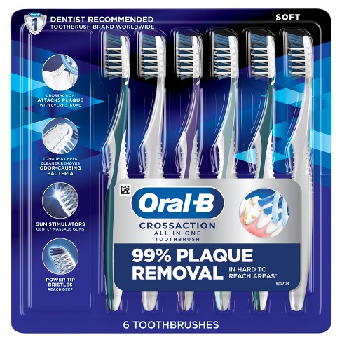 [Temp-SHP-000003973] Oral-B Soft toothbrush 6pk