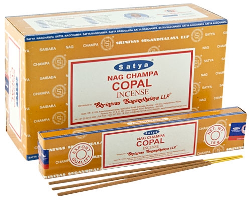[Temp-SHP-000003653] Nagchampa Incense Sticks -12ct (Copal)