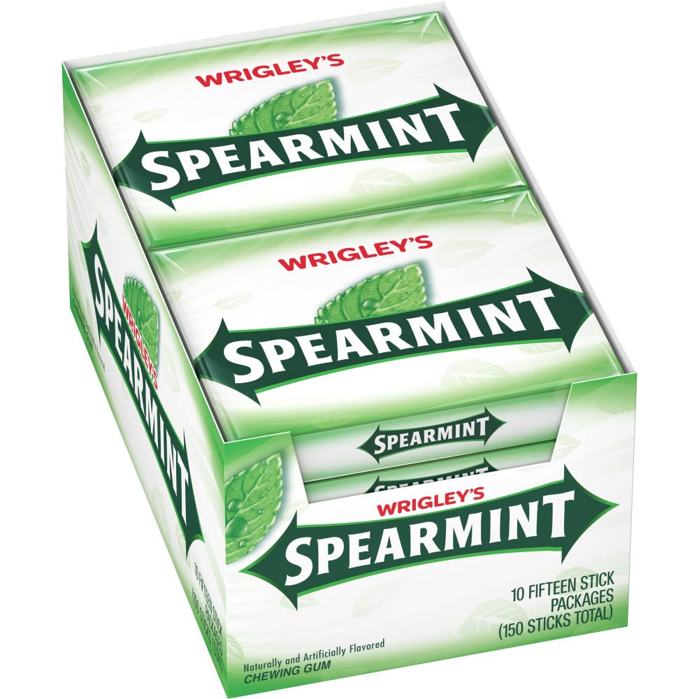 [Temp-SHP-000006019] Wrigley's Chew gum 10pk (Spearmint)