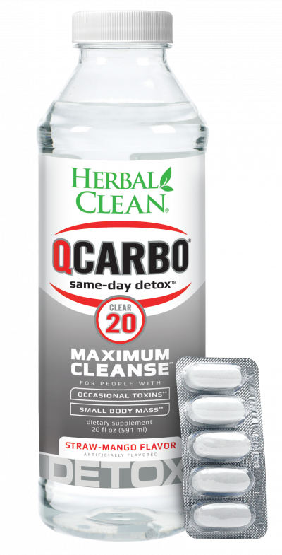 [Temp-SHP-000004295] Qcarbo clear 20oz 5tabs (Strawberry Mango)