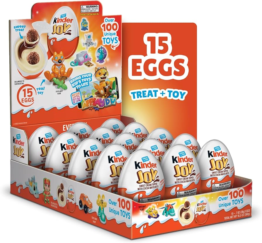 [Temp-SHP-000002785] Kinder Joy Egg 15ct