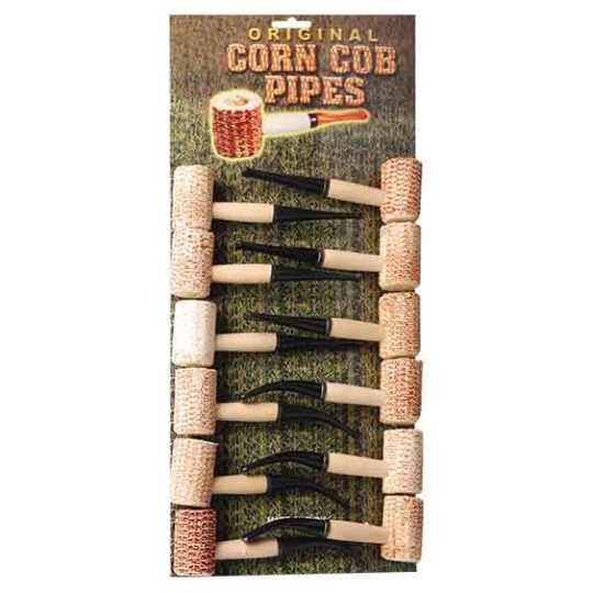 [Temp-SHP-000001369] Corn Cob Pipes 12ct
