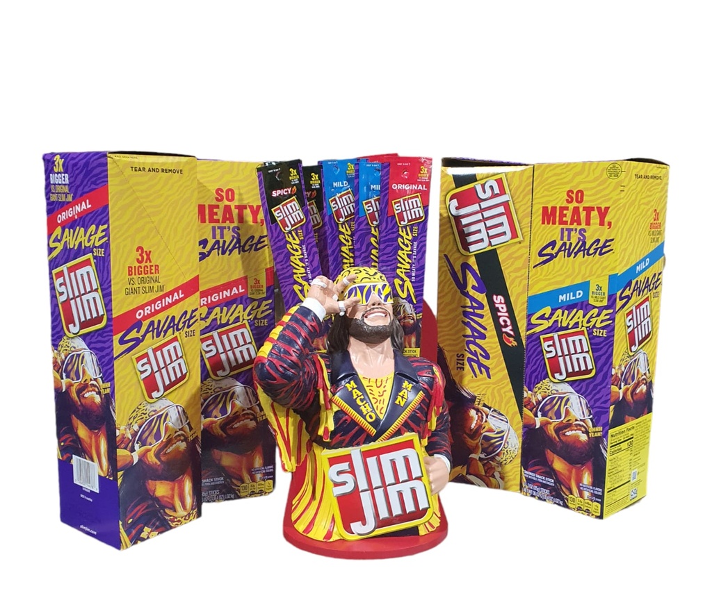 [Temp-SHP-000004868] Slim JIm Pack 12-3oz  4 boxes ,1 holder (Box)