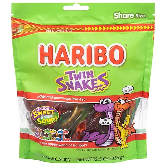 [Temp-SHP-000002199] Haribo Twin Snakes 12.5 oz