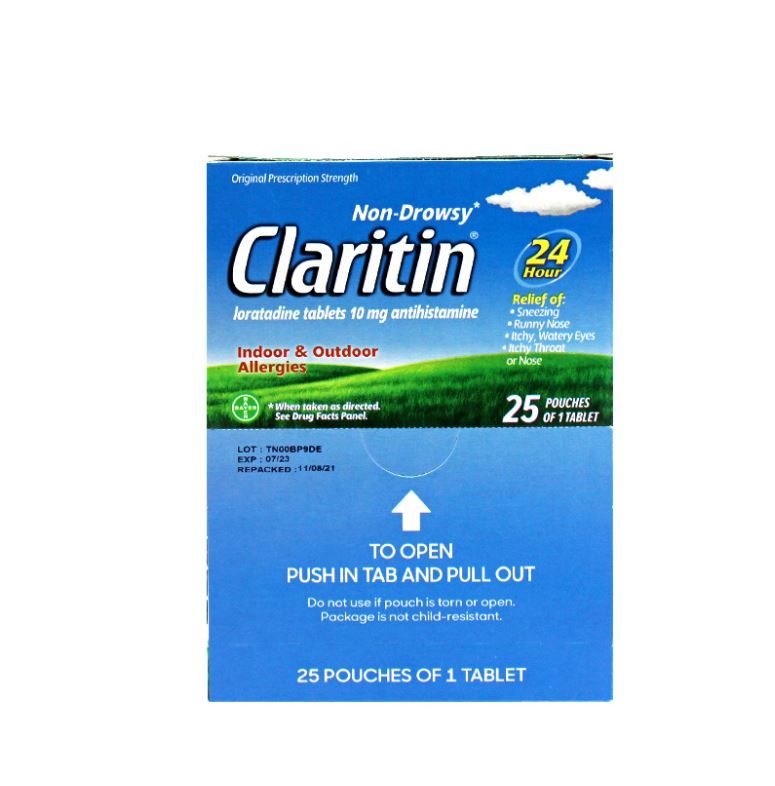 [Temp-SHP-000001224] Claritin Single pouch -25pk