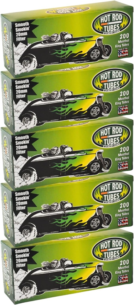 [Temp-SHP-000002398] Hot Rod Tubes 5pk (Menthol, King)